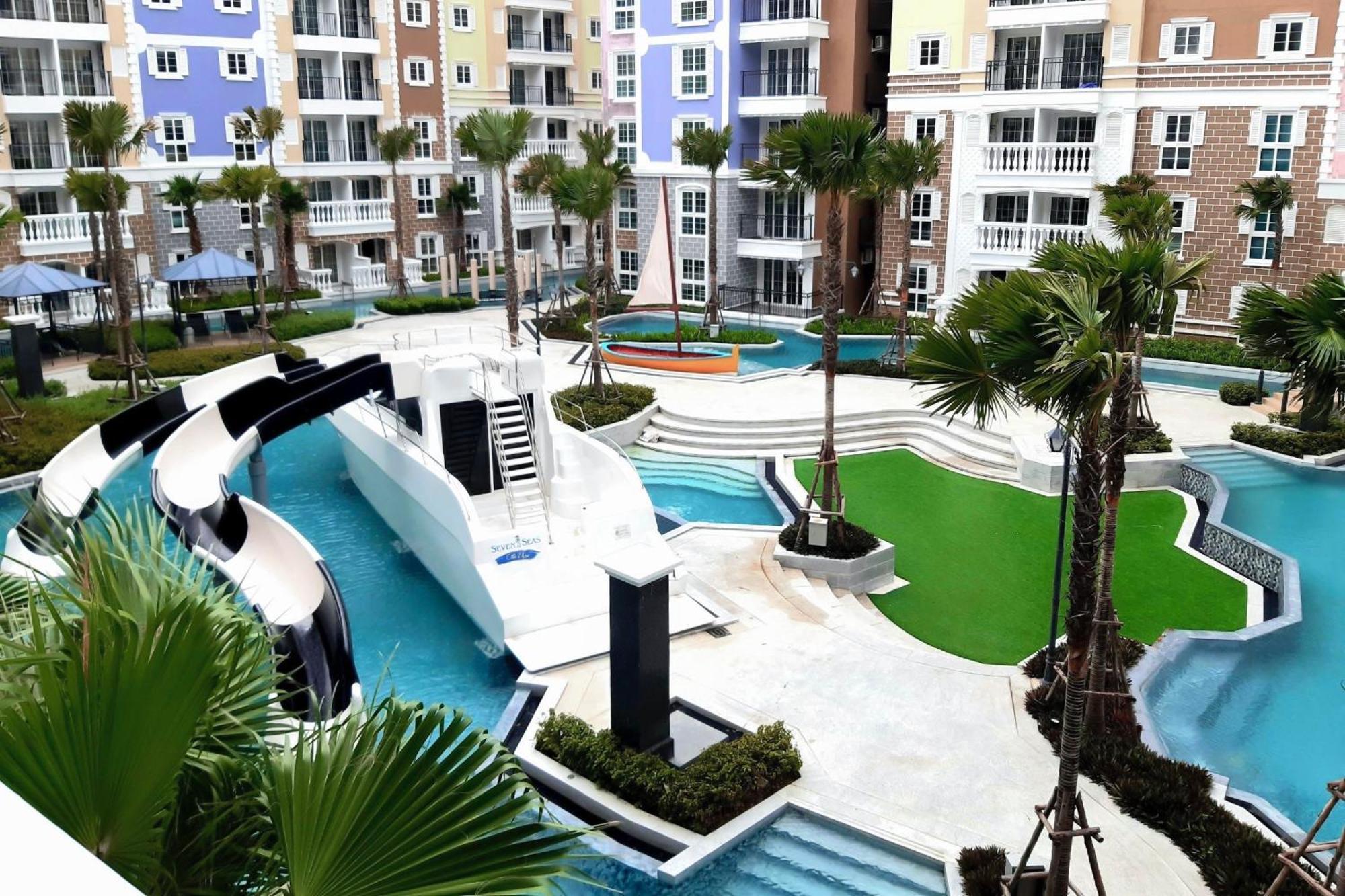 Apartment Seven Seas Cote D'azur Jomtien Pattaya Amazing Pool Na Chom Thian