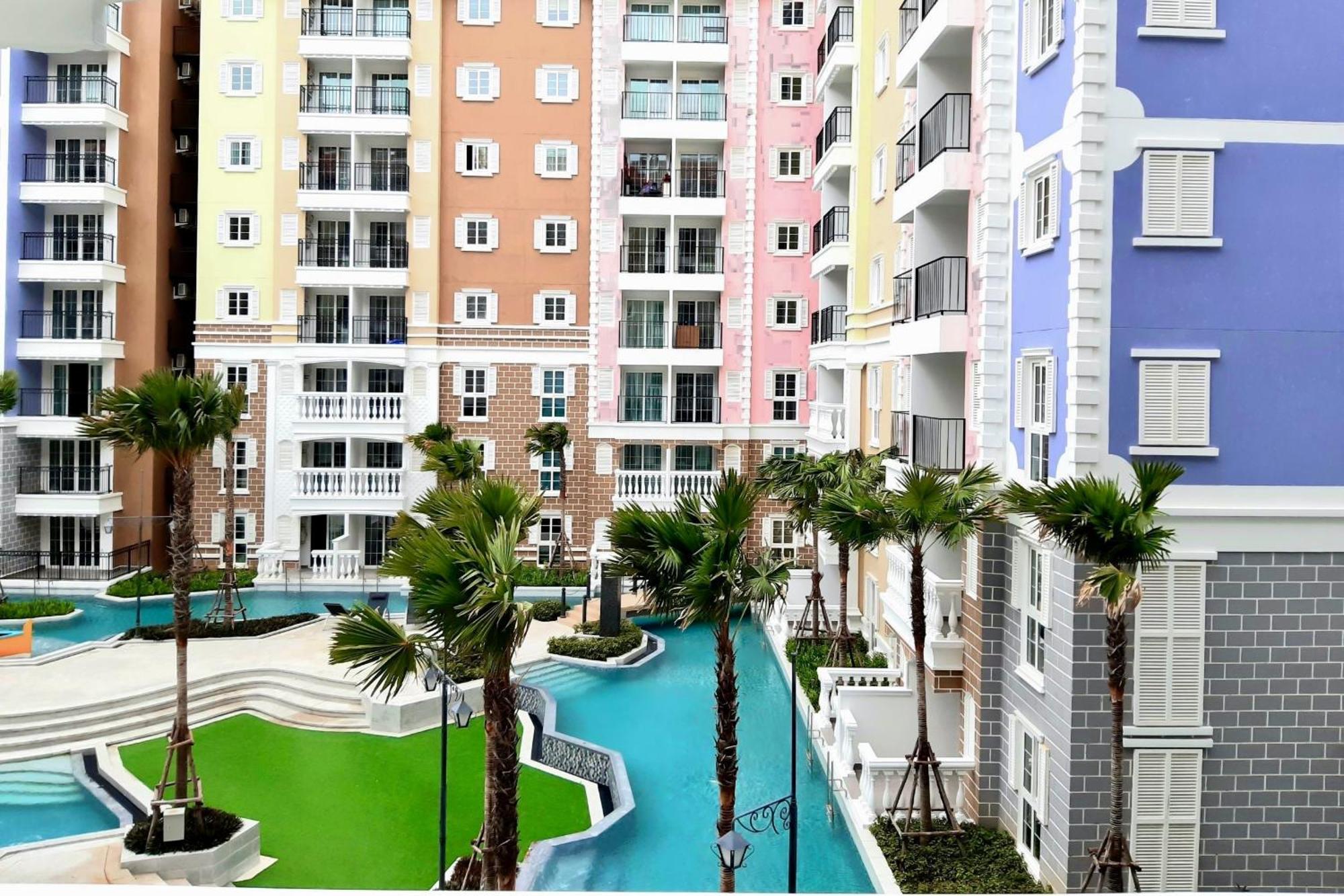 Seven Seas Cote D'azur Jomtien Pattaya Amazing Pool Apartment Na Chom Thian