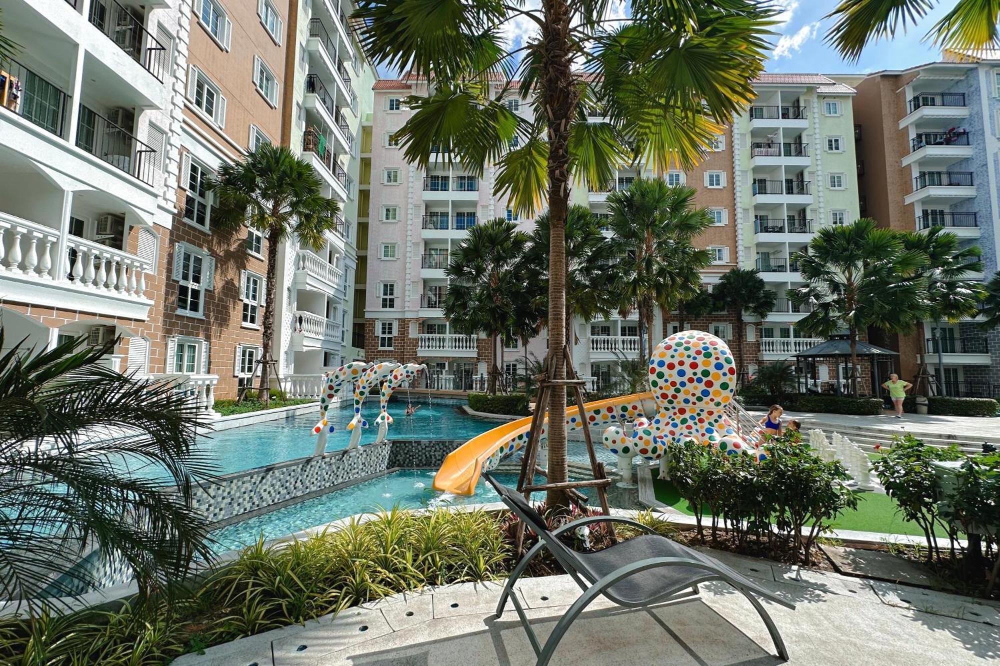 Seven Seas Cote D'azur Jomtien Pattaya Amazing Pool Apartment Na Chom Thian